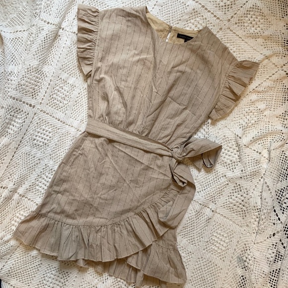 Etophe Studios Chambray Wrap Dress - Picture 1 of 4